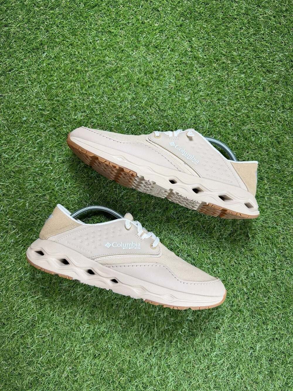 Columbia Men's PFG Bahama X Relaxed Shoe Ancient Fossil Beach Size 10